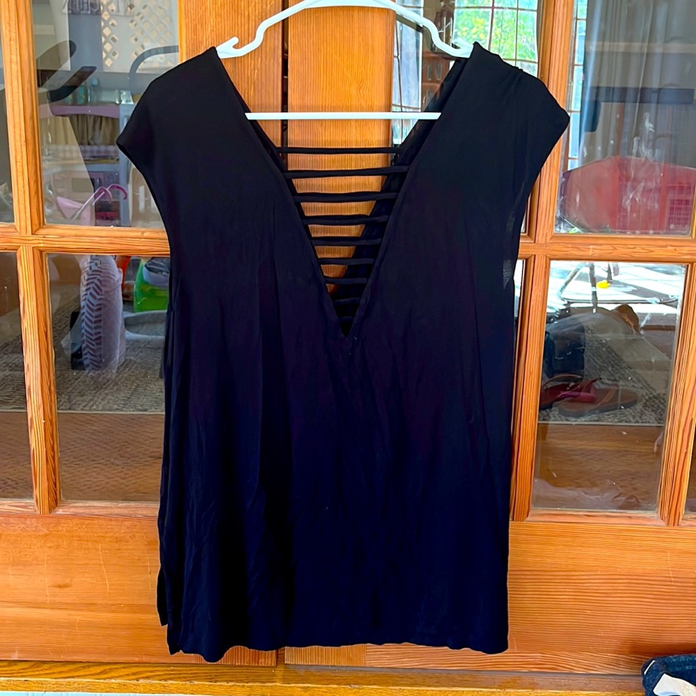 American Eagle soft and sexy black top